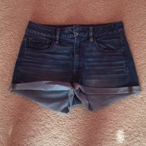 American Eagle High Rise Jean Shorts